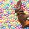 Easter Candy Background