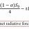 Radiative Forcing Equation