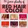 Red Hair Color Samples