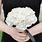 White Carnation Wedding Bouquet