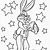 Bugs an Bunny Coloring Pages to Print
