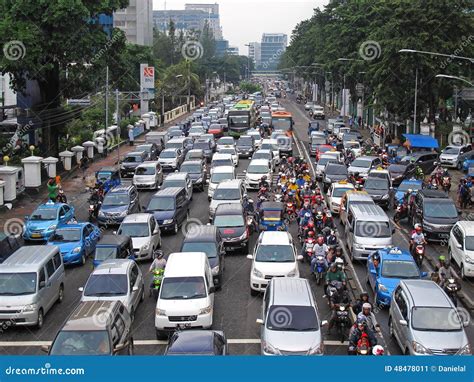 traffic jam indonesia