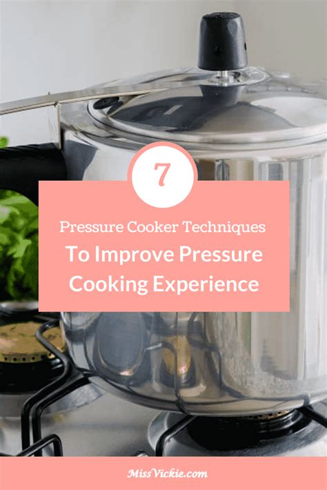 Pressure Cooking Technique