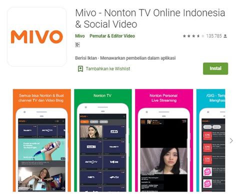 Aplikasi Mivo Indonesia