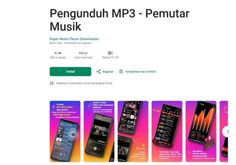 Aplikasi Pengunduh Musik MP3