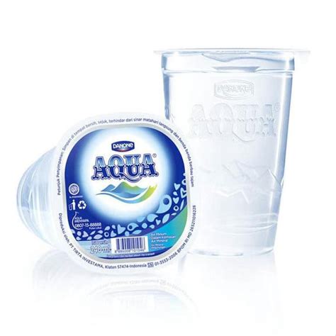 Aqua Gelas Ukuran yang Sesuai