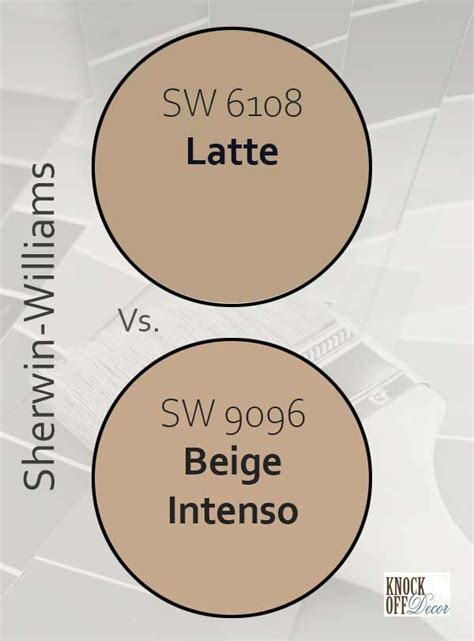 Beige vs Latte