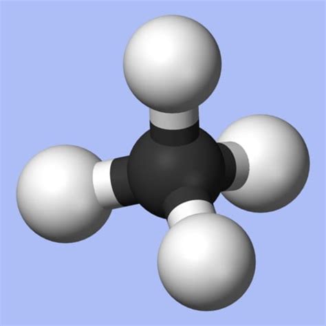 Bentuk Molekul Metana