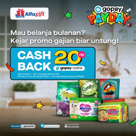 Cek promo Gopay