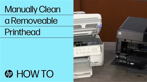 Manually cleaning the printhead of HP Officejet Pro 6978