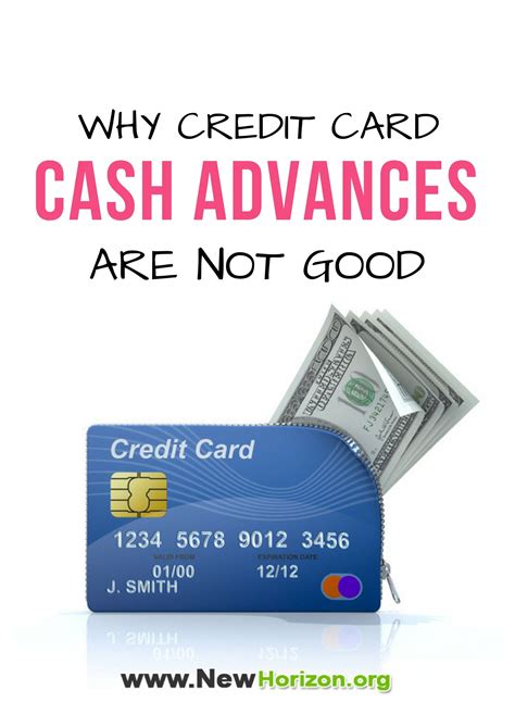 Don't Use Your Credit Card for Cash Advances
