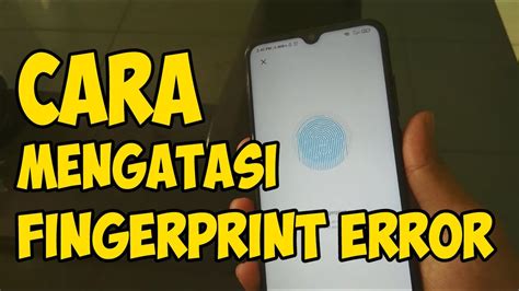 Fingerprint Lambat atau Tidak Sensitif Vivo