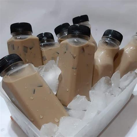 Gelas Look-a-Like Botol untuk Kopi Susu
