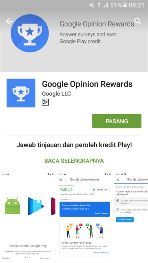 Google Opinion Rewards Indonesia