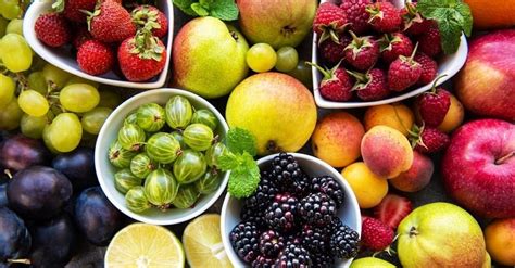 buah sehat di musim panas