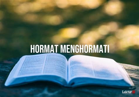 Hormat-Menghormati Indonesia