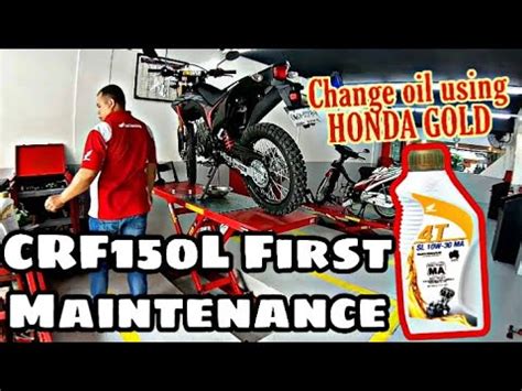 How to Change the Oil on a Honda CRF150