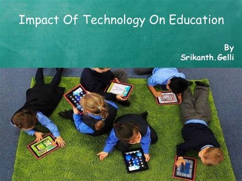 dampak teknologi pada pendidikan