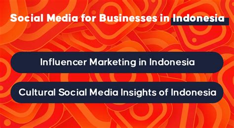 Indonesia social media strategy