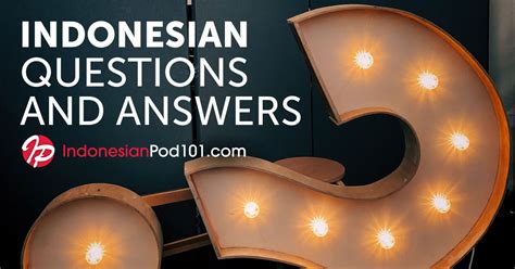 Indonesian Questioning