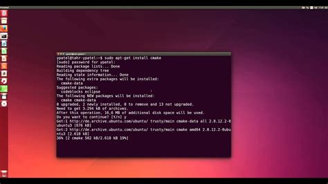 Installing CMake on Linux
