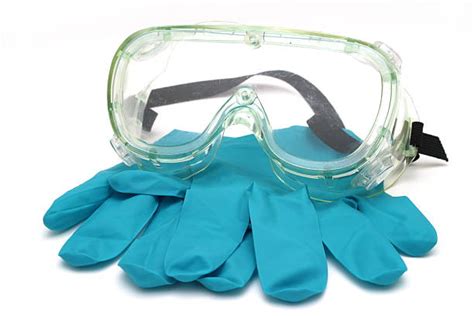 Insulated Gloves and Safety Glasses