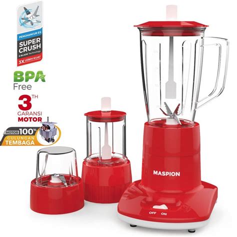 Kapasitas Gelas Blender Maspion