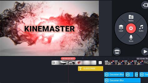 Kinemaster Pro Editing