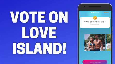Love Island voting app login