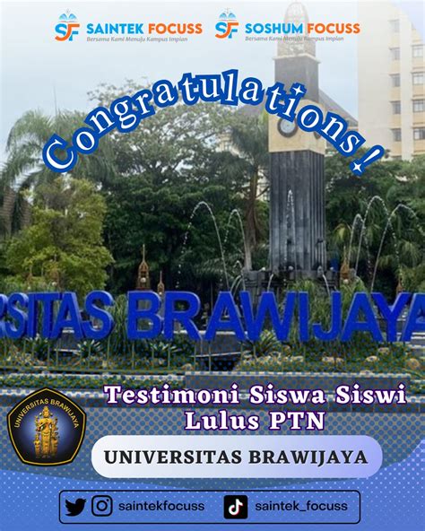 Lulus Universitas Brawijaya