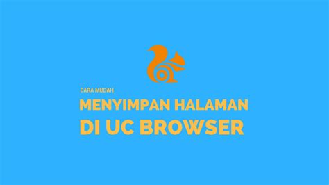 Menambah halaman UC Browser
