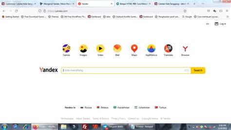 Mesin Pencari Yandex