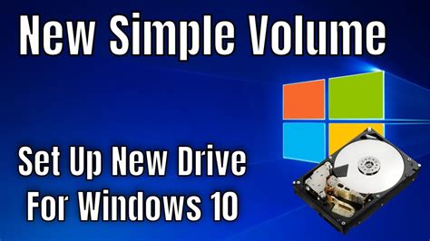 New Simple Volume windows 10