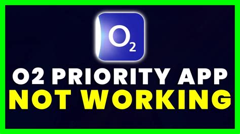 O2 Priority App crashing