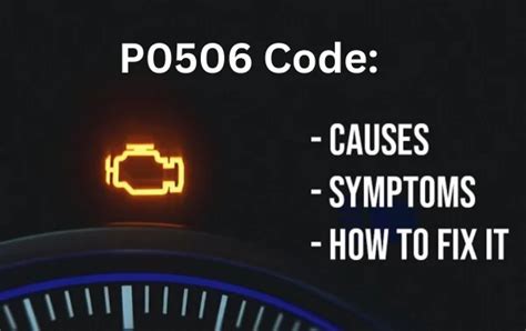 P0506 code diagnosis