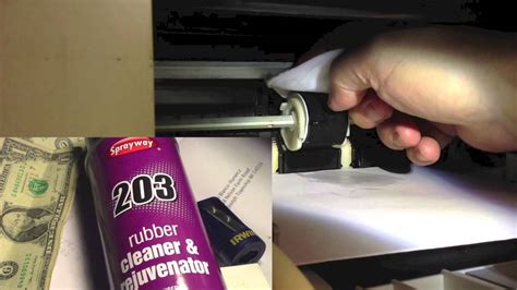 Paper Jam Printer Clean input roller