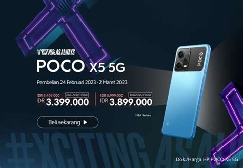 Performa Poco X5 5G