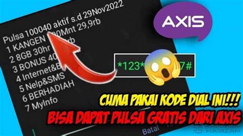 Pulsa Axis Gratis Indonesia