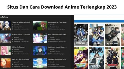 Situs Download Anime Terpercaya in Indonesia