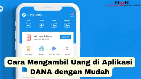 Tarik Tunai Aplikasi Dana Indonesia