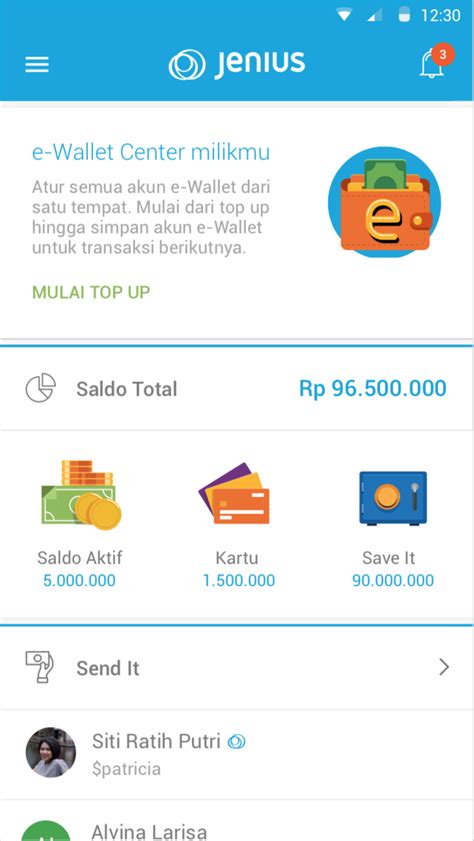 Top Up Saldo e-Wallet