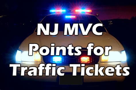 Traffic Ticket NJ