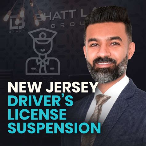 Why License is Suspended in NJ