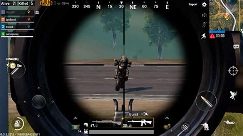 aiming PUBG Android