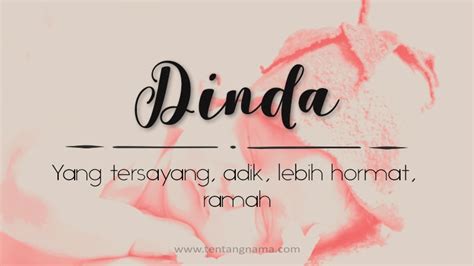 Artinya Dinda