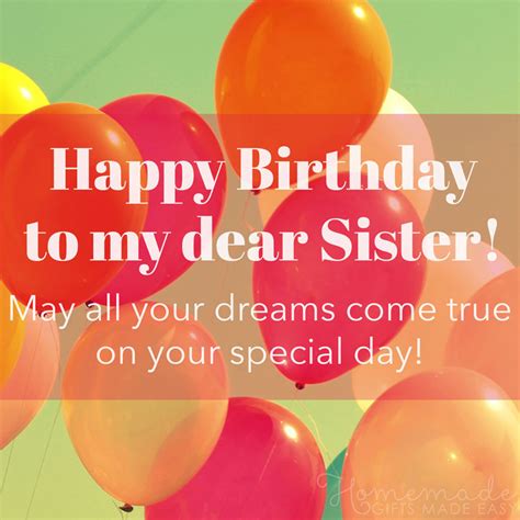 Ucapan ulang tahun untuk kakak