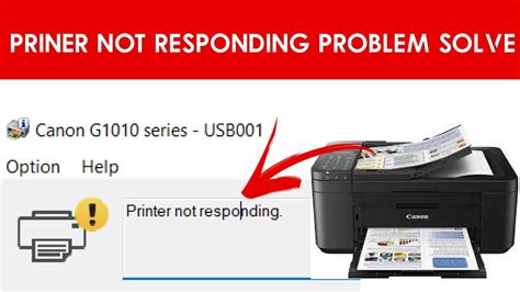 canon lbp6030 printer not responding