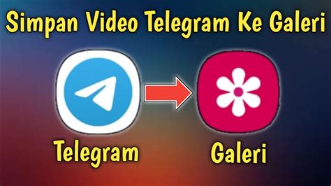 Cara Menyimpan Video Telegram HP Android