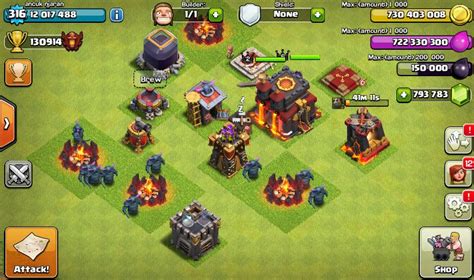 clash of clans mod indonesia