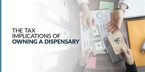 dispensary owner taxation